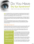 Dry Eyes
