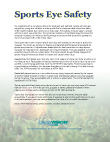 Sports & Eye Safety