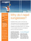 Why Do I Need Sunglasses?