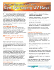 Protect Summer Fun from Eye-Damaging UV Rays